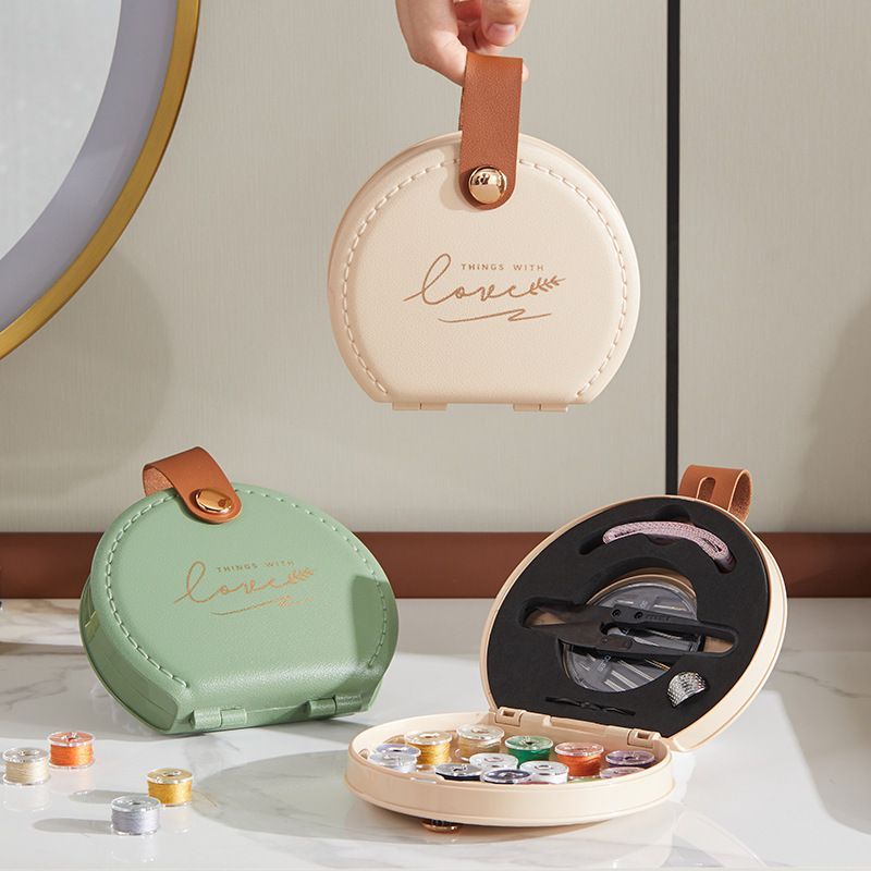 Mini Sewing Kit Portable DIY Sewing Supplies Set For Adults Traveler Beginner
