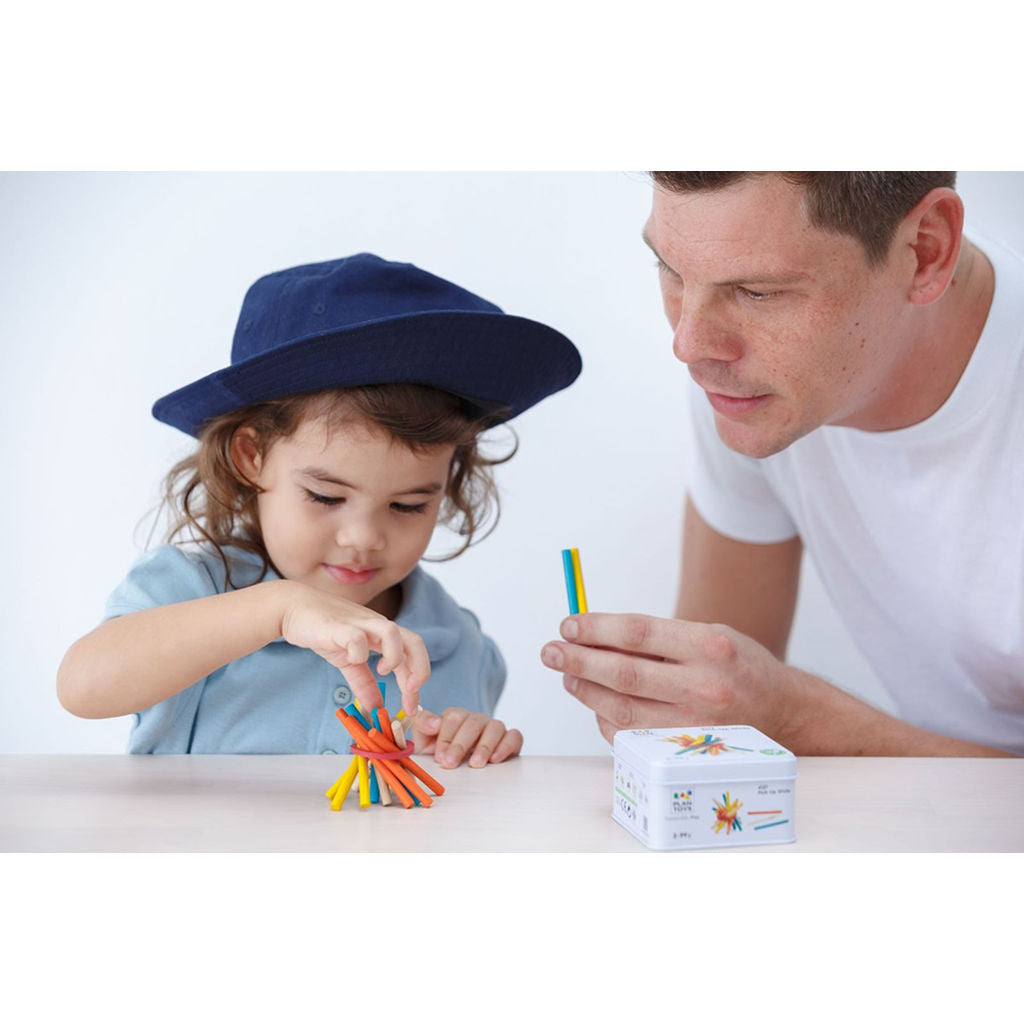 لعبة «بيك-أب ستيكس» من PlanToys — لعبة خشبية كلاسيكية