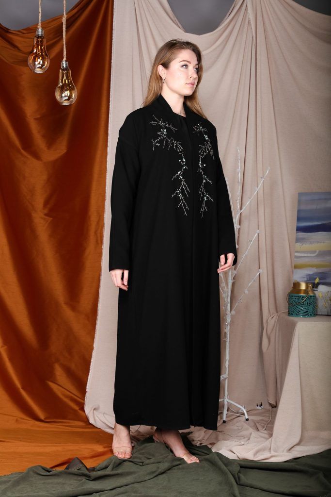 MOiSTREET Front Open Designer Embroidery