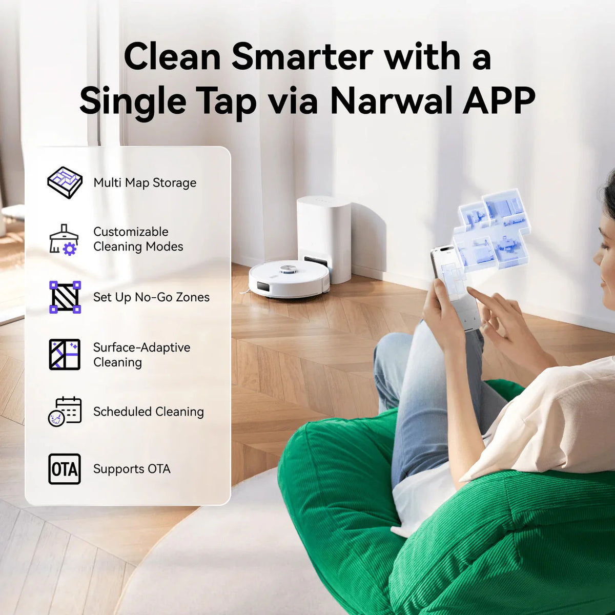 Narwal Freo S   Robot Vacuum & Mop