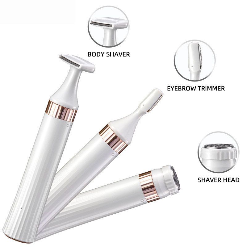 3-in-1 Women's Body Hair Trimmer Kit