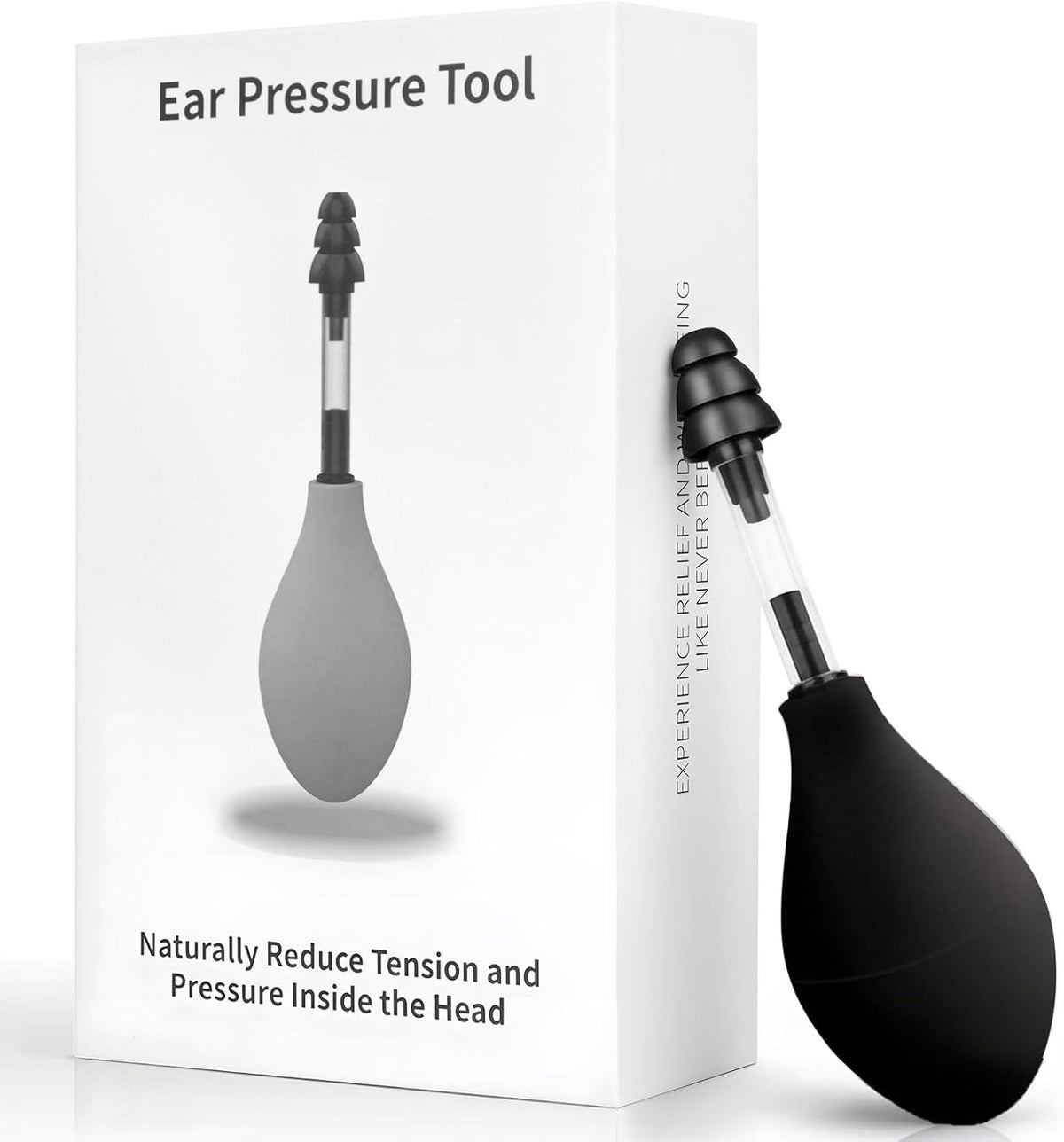 Ear Pain Relief Tool Natural Ear Pressure Relief Device Inner Ear Pressure Stimulation
