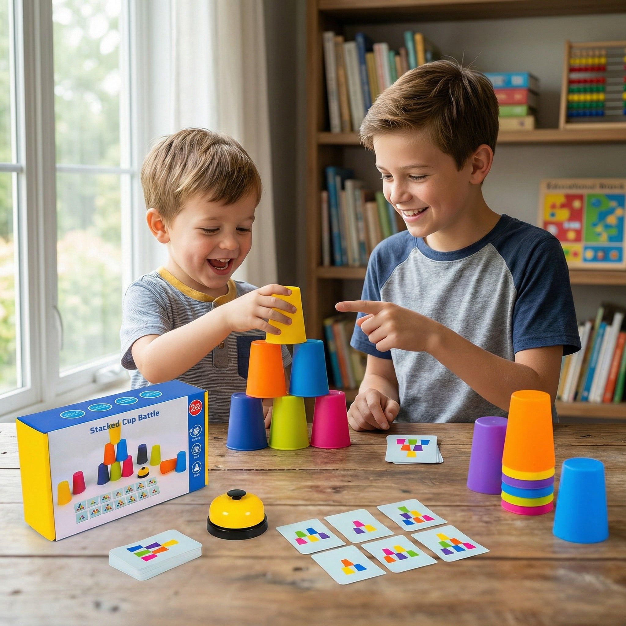 CUP STACKING GAME