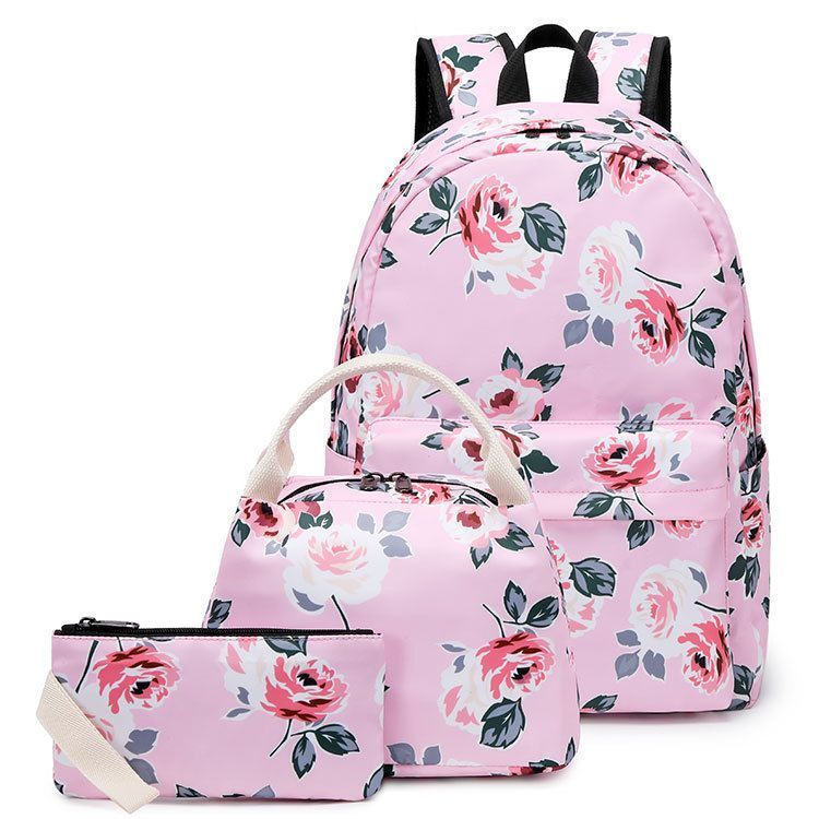 Teen Backpacks for Girls School Bags Student Bookbags with Lunch Box Pencil Case
