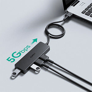 Aukey CB-H37 USB-A to 4-port USB3.0 A Hub