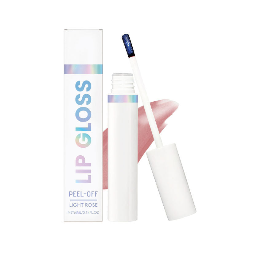 Peel-Off Lip Gloss, Long-Lasting Lip Makeup, Nourishing, No Fading, Trendy Lip Gloss ,4ml