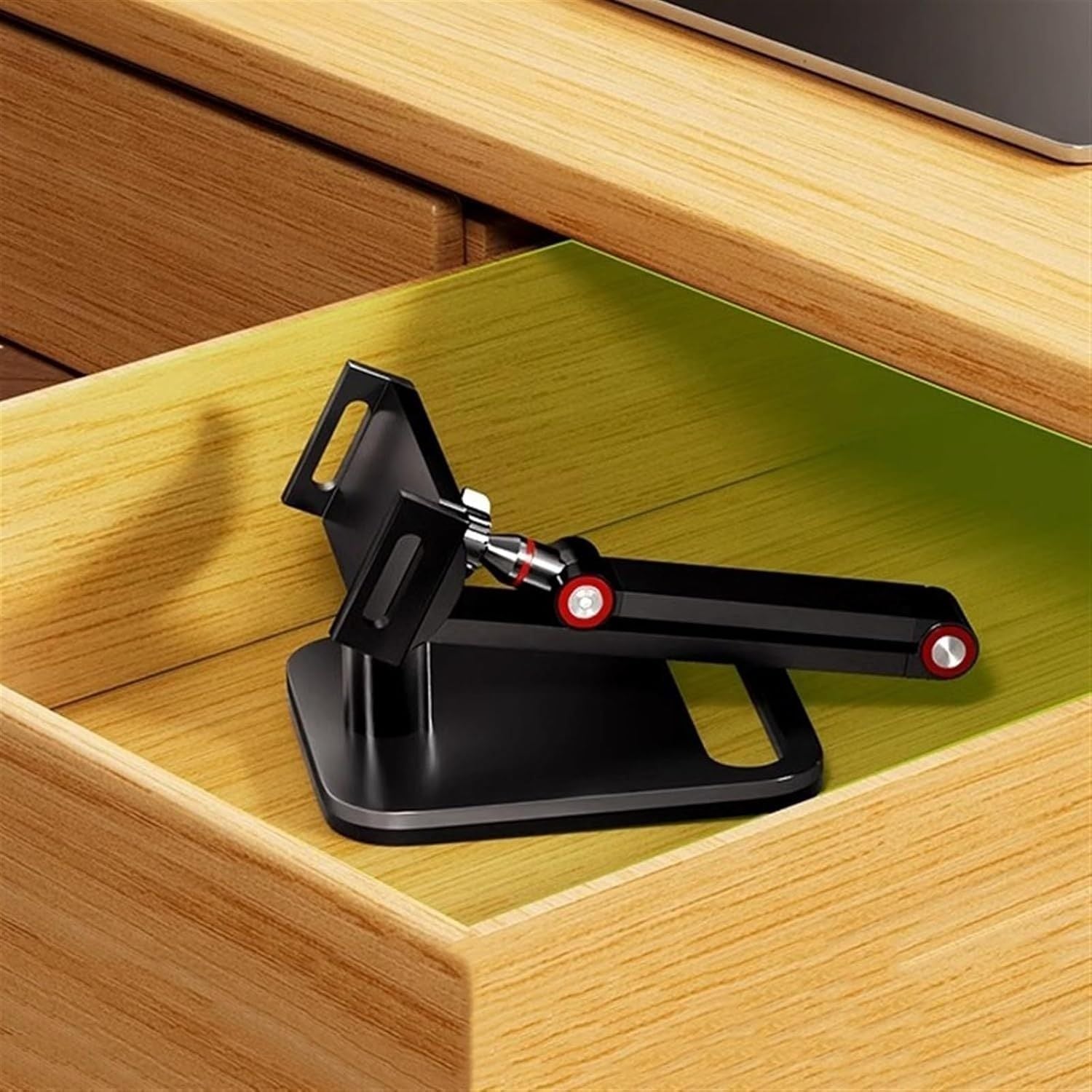 Portable Monitor Stand Universal Metal Desk Holder for Phones Tablets Screens