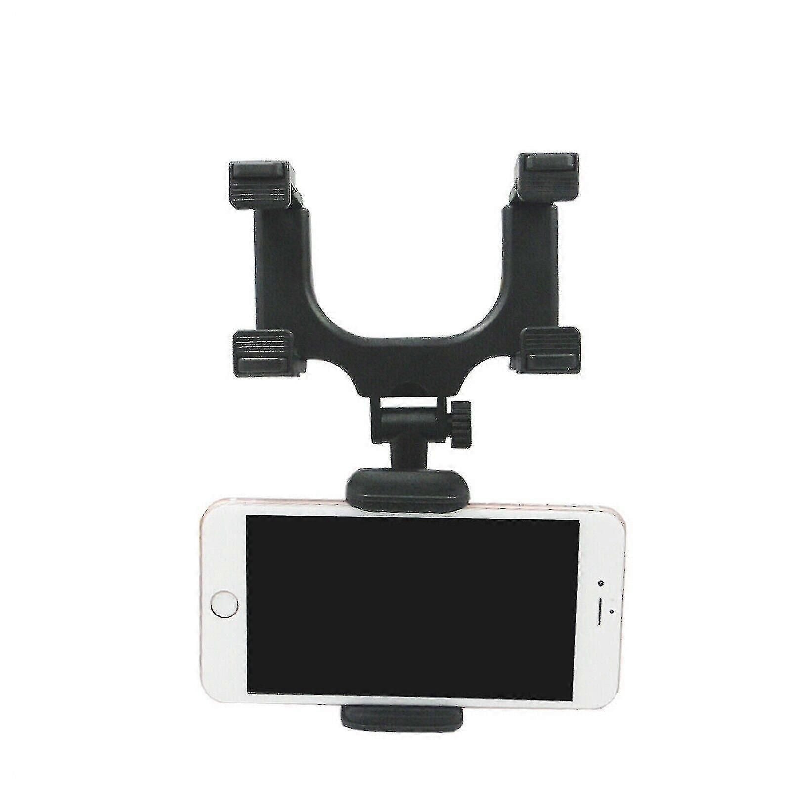 Universal 360 Car Mount Rear View Mirror Mobile Phone Holder Rotating Car Mount