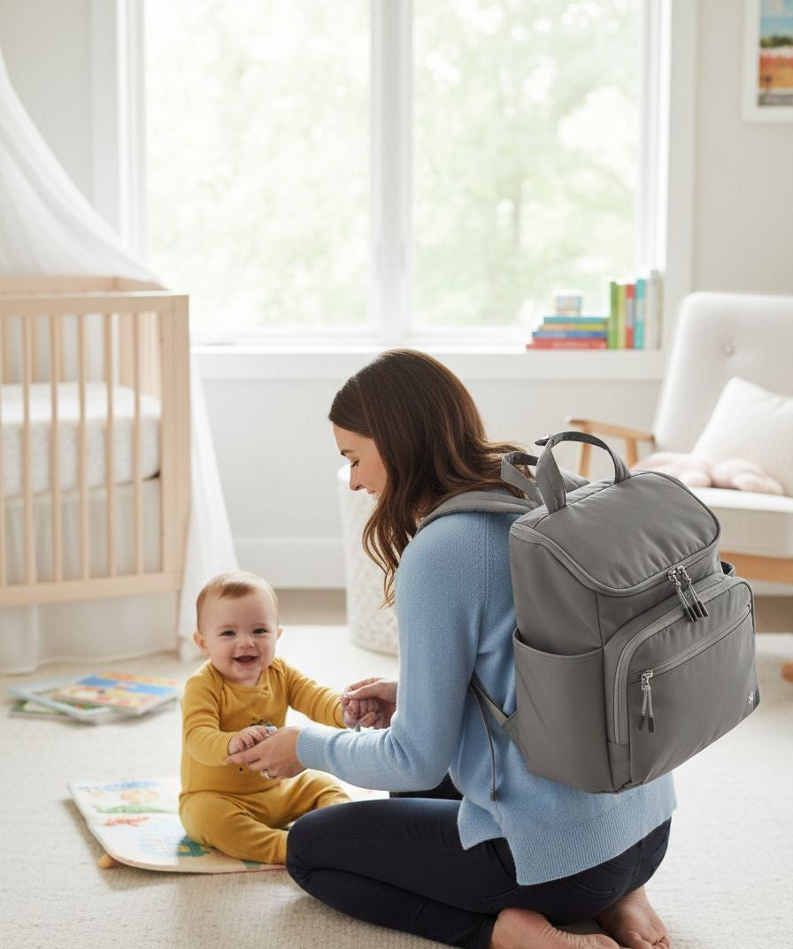 Skip Hop Next Forma Diaper BackPack Grey