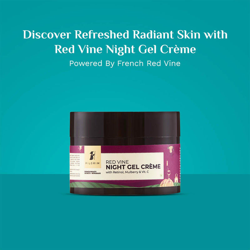 PILGRIM Red Vine Night Gel Creme 5g