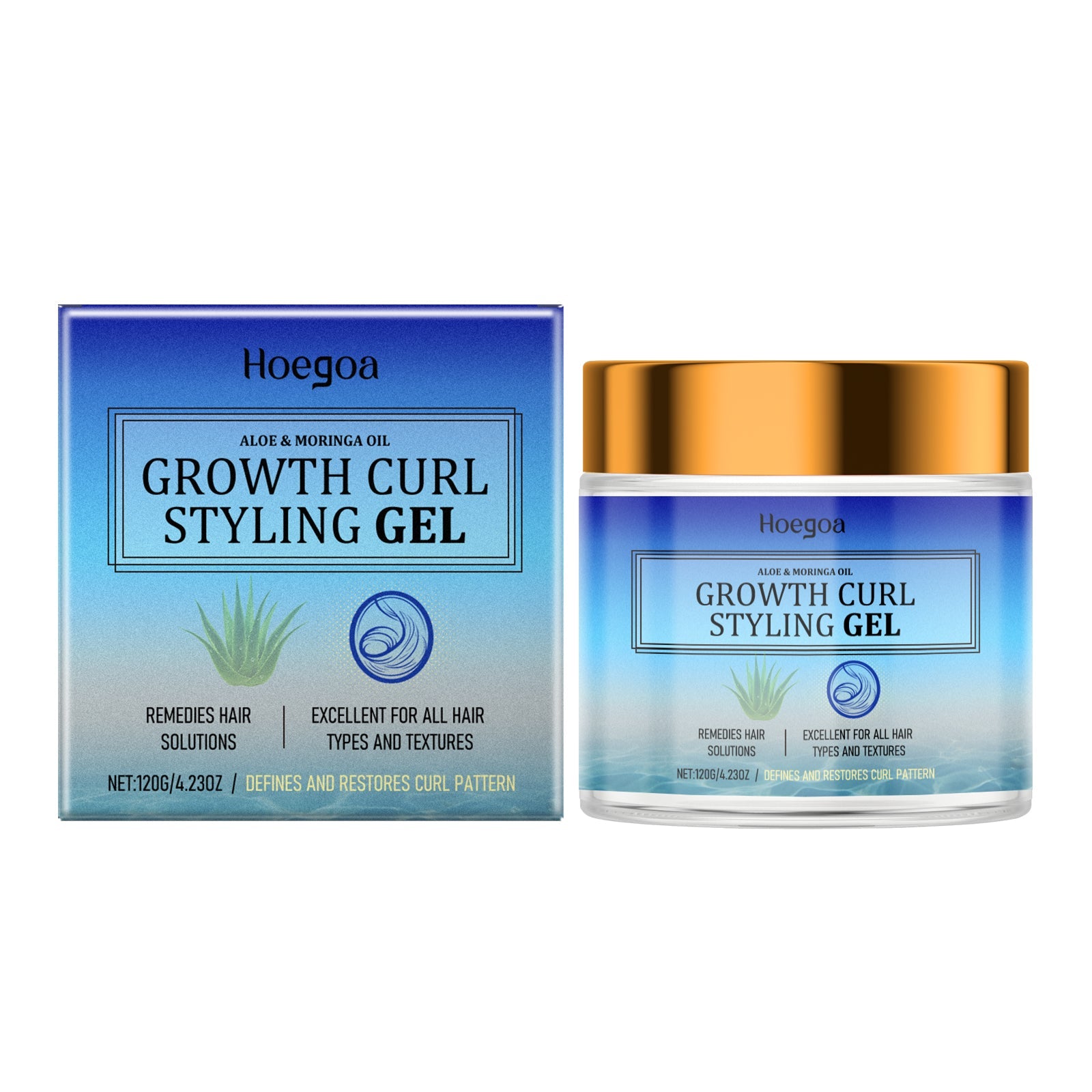 Curl Styling Gel, Effective Nourishment for Vibrant, Long-Lasting Curls ,120g