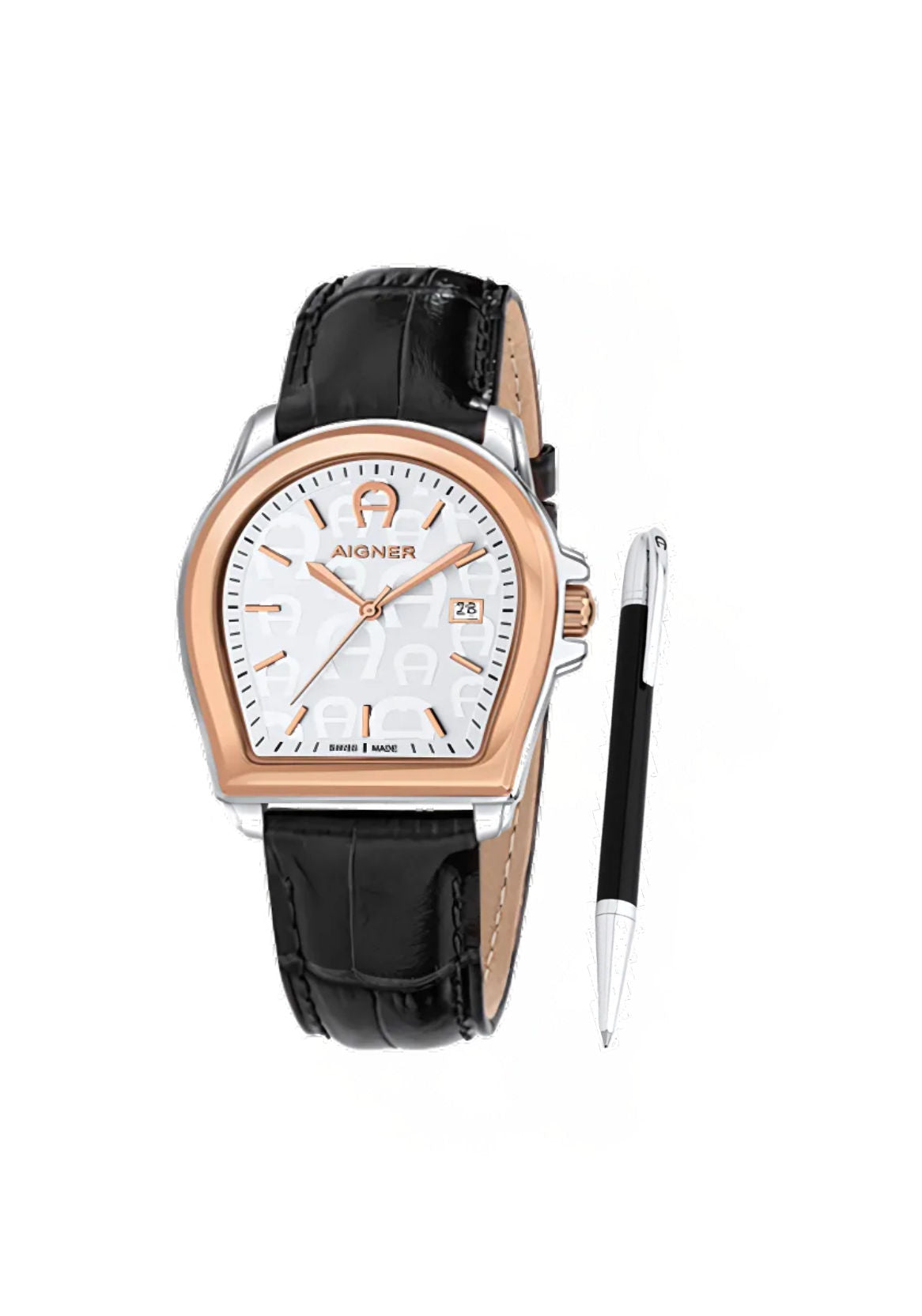 Aigner Mens watch with Pen set - Arwga4810011-set