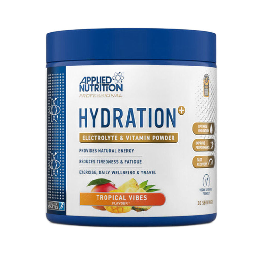 Applied Nutrition Hydration+ Complete Electrolyte and Vitamin Powder, 240gm