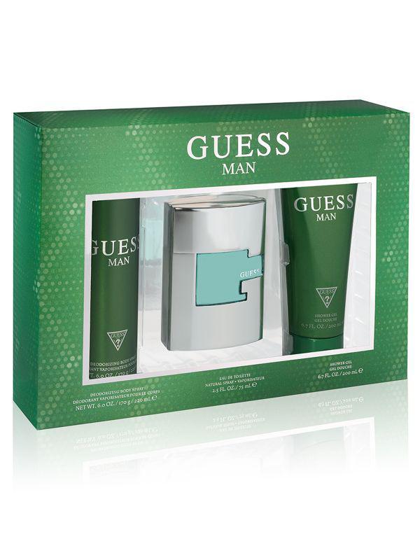 مجموعة 3 قطع من عطر Guess Man 75 مل