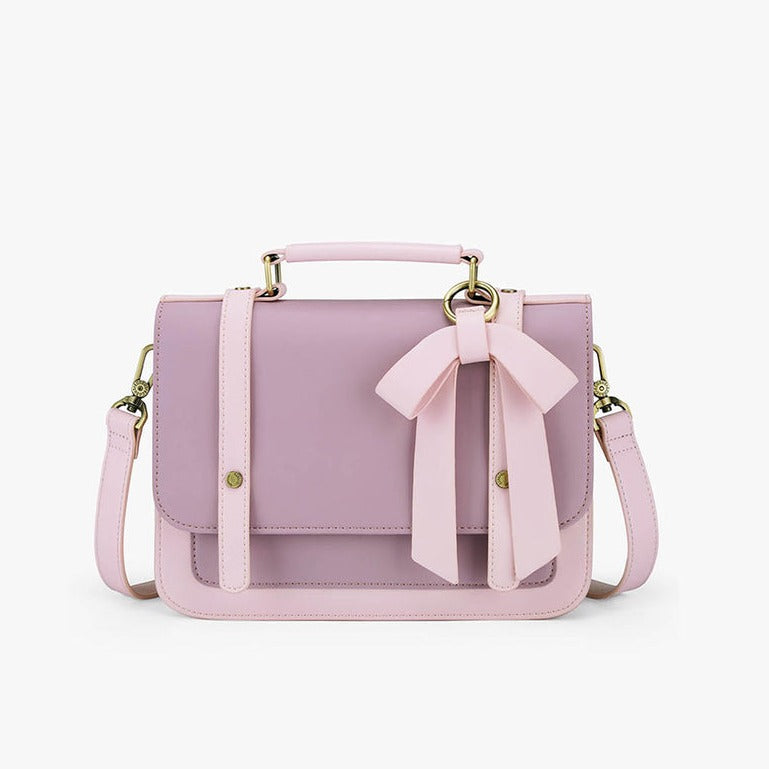 Summer Garden Romance- Bow Small Briefcase