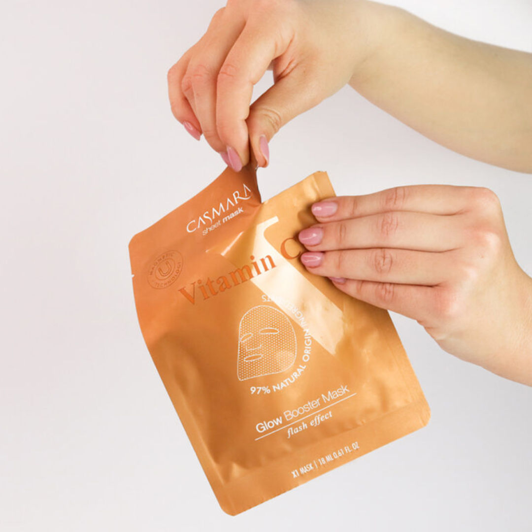 Casmara Glow Booster Face Mask, Vitamin C, 18ml