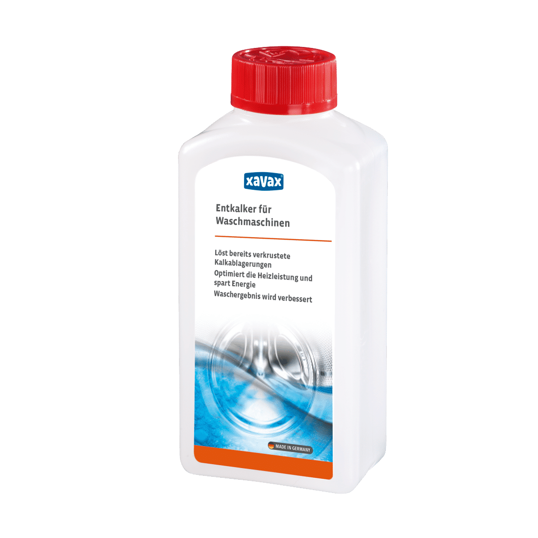 XAVAX 111724 مزيل الترسبات الكلسية لغسالات الملابس، 250 مل