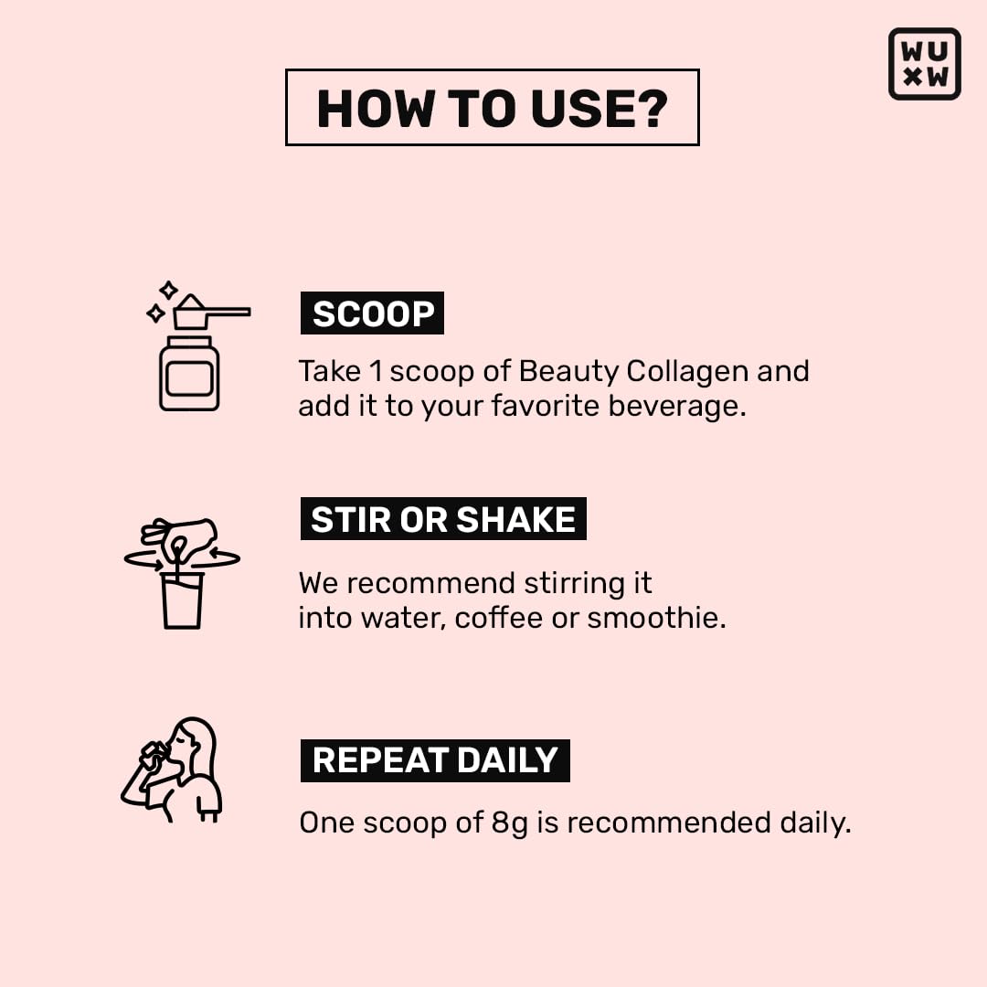 What’s Up Beauty Collagen Litchi Flavour 200g