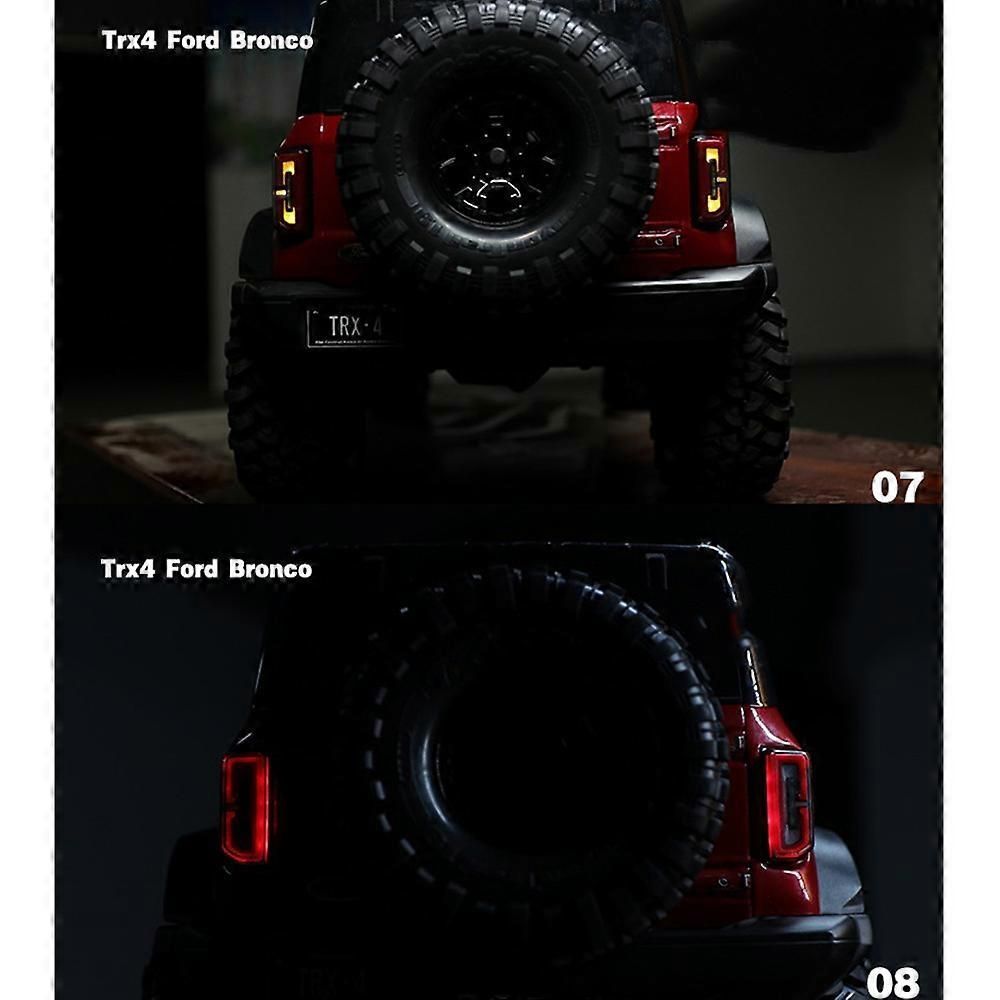 LED Light System Front & Rear Lamp Group for TRX4 1/10 RC Car