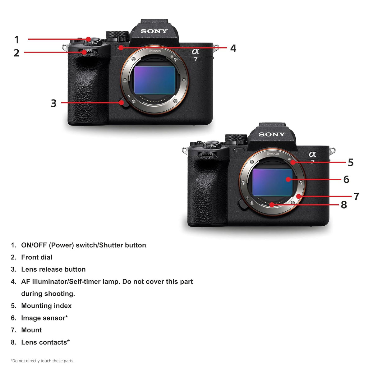 Sony Alpha 7 IV Full-Frame Mirrorless Camera, Body Only, 33MP Exmor R Sensor, 4K 60p, ILCE-7M4