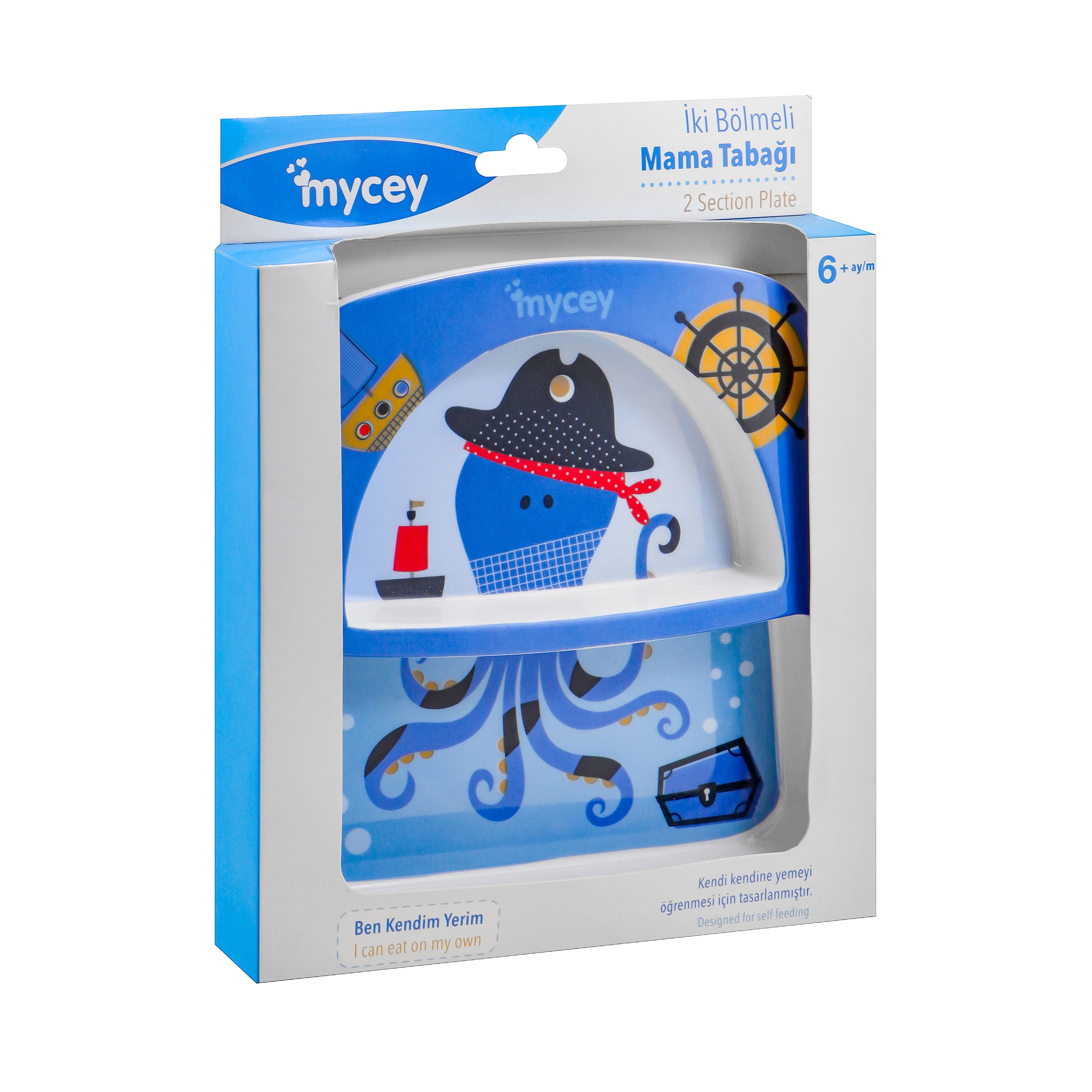 Mycey Two Section Plate