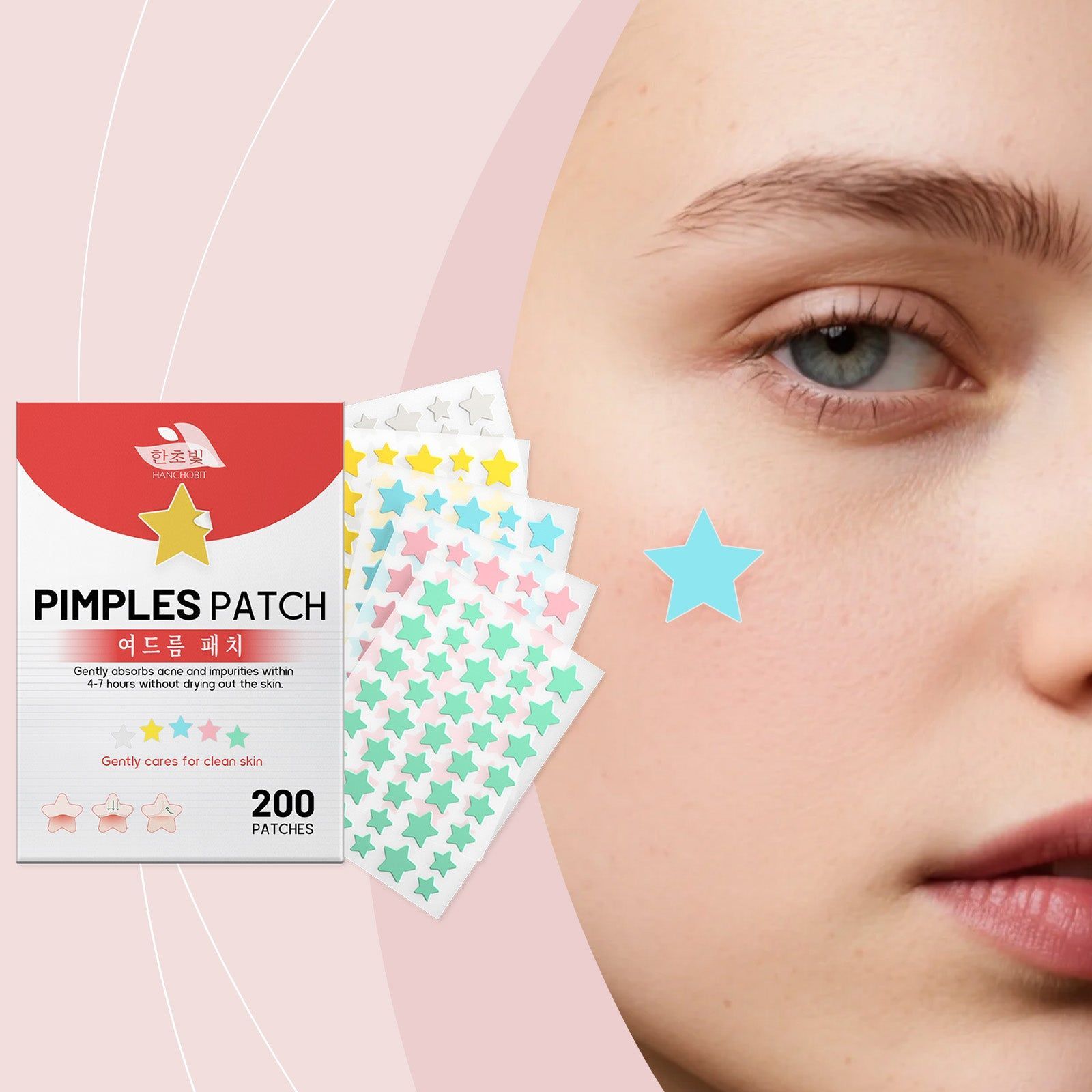 Acne Patch, Fast Clear Skin, Gentle Nourishing, Breathable, Daily Acne Care ,200pcs