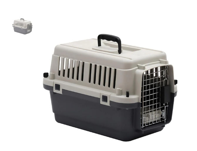 Pet Mode Plastic Transporter [Dimension - 60.7 x 40 x 40.5cm]-IATA Approved