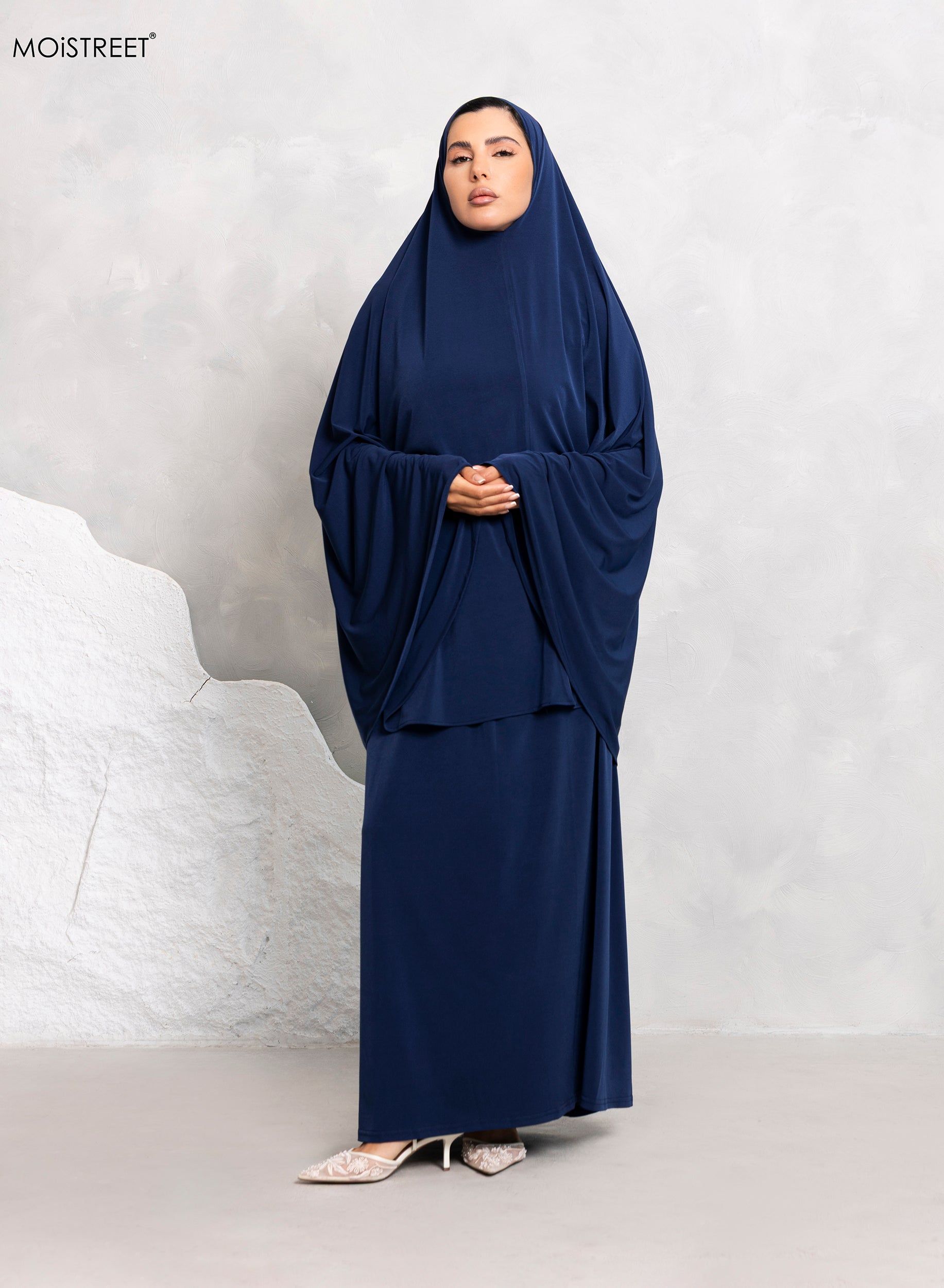 MOiSTREET Prayer Set Premium Jersey Navy