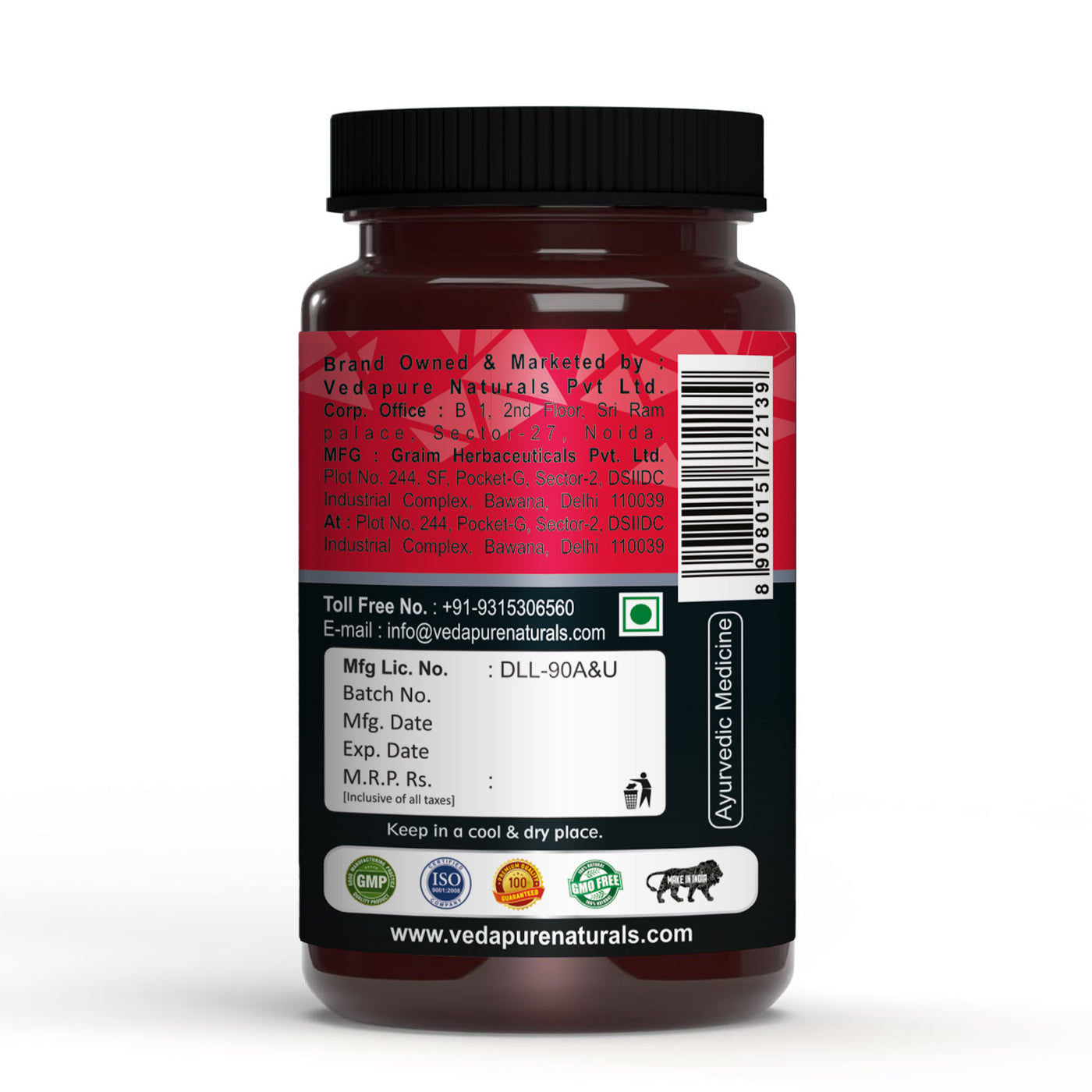 Vedapure Shared pro 60 Capsules