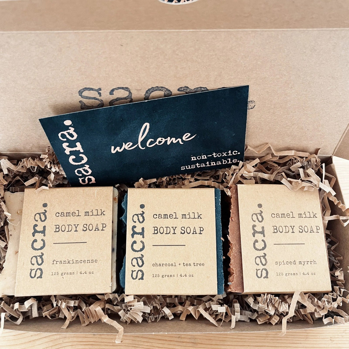 Build Your Own 3-Piece Camel Milk Soap Gift Set