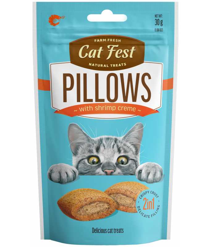 Cat Fest Pillows With Cream - 30g