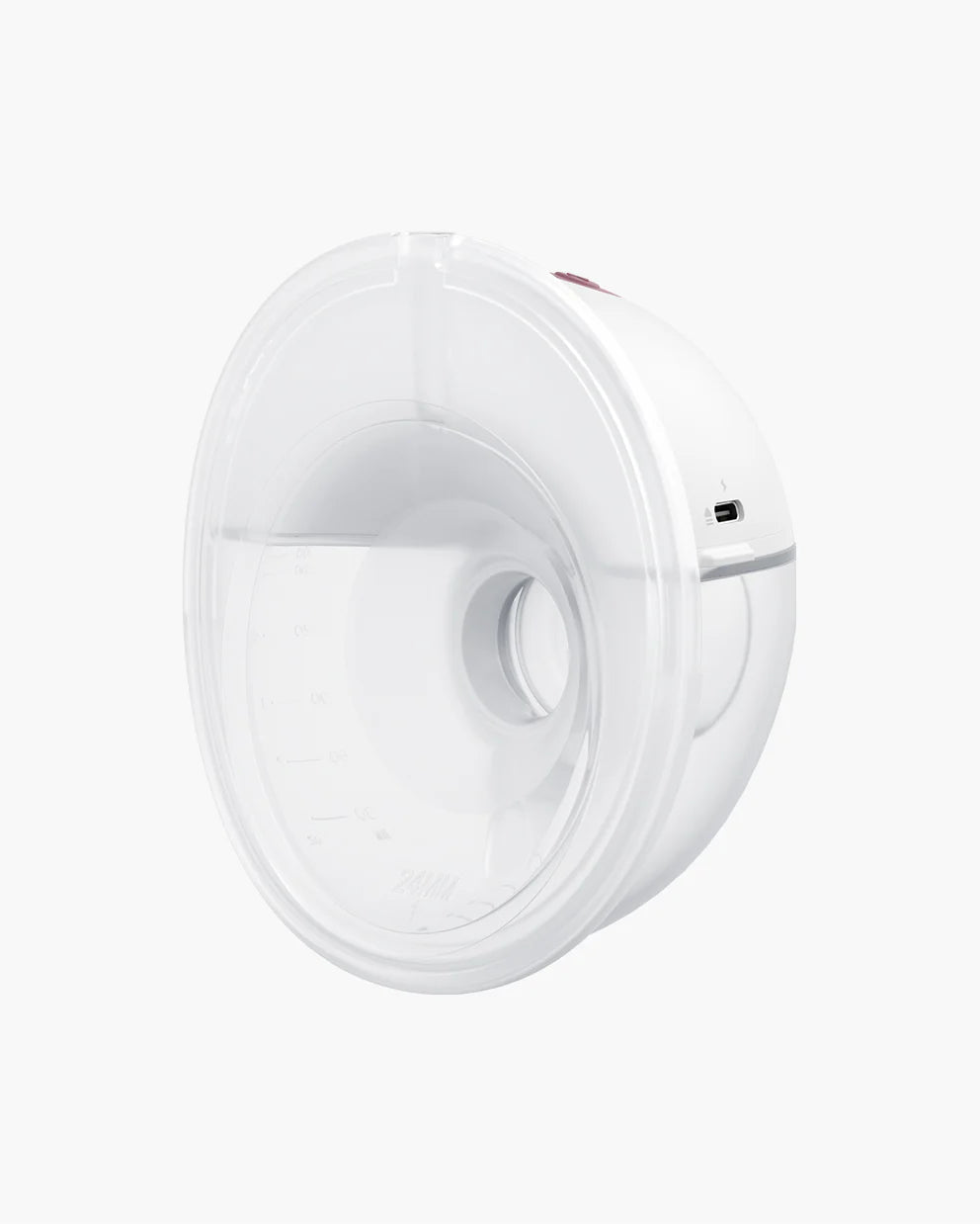 Momcozy - Electric Wearable Single Breast Pump M5-Maroon