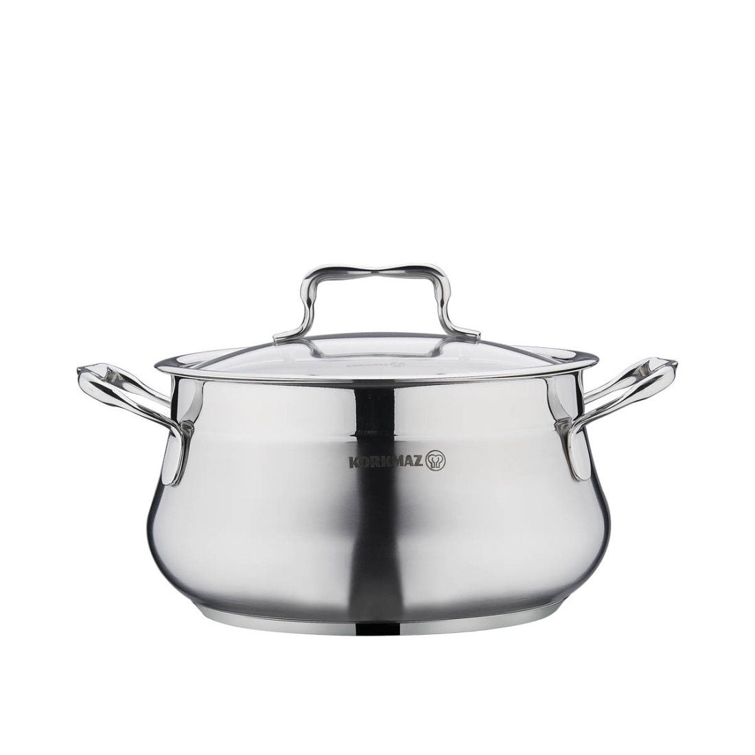 Korkomaz Estima 9-Piece Cookware set, Stainless Steel, A1959