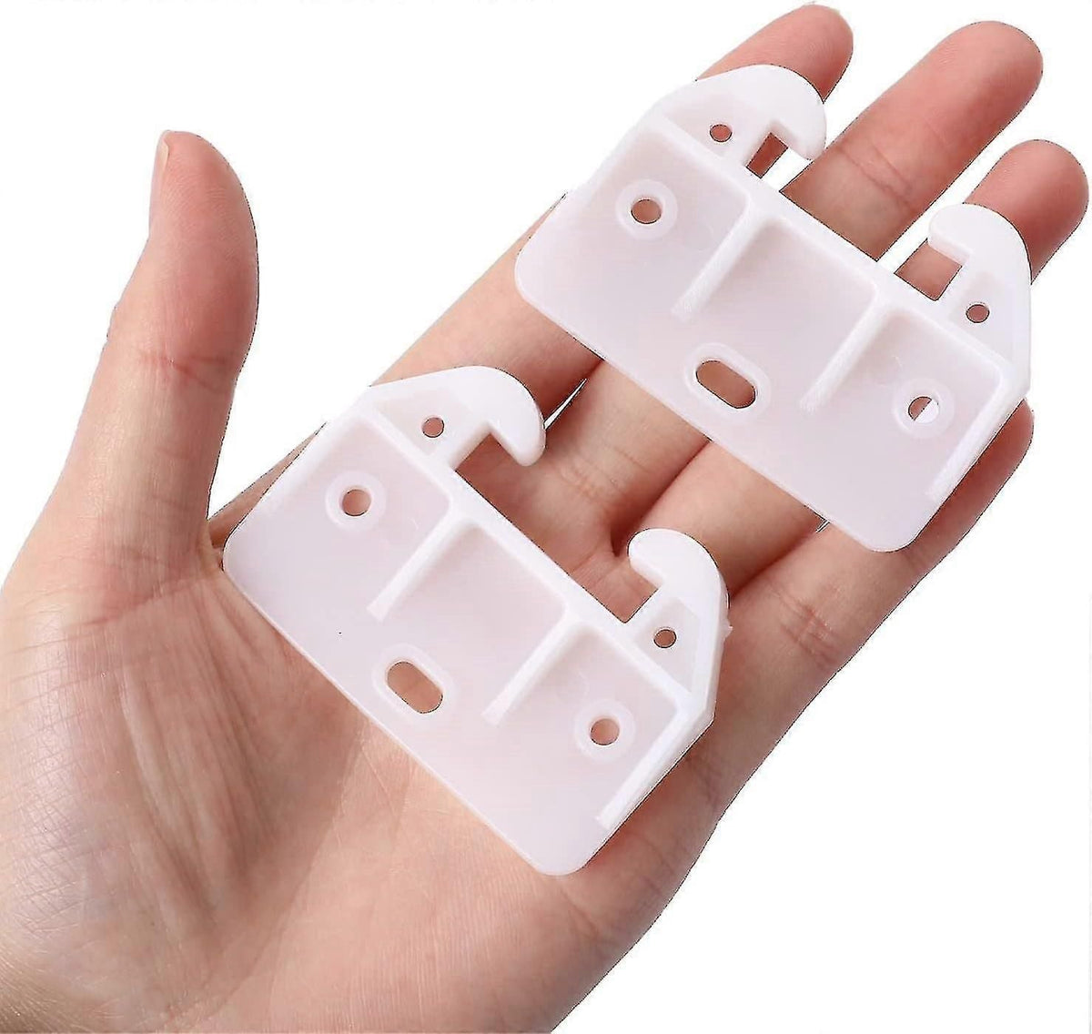 10pcs Plastic Drawer Slide Guides for Cabinet and Dresser Repair