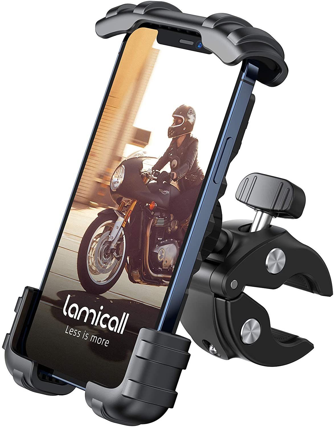 Bike Phone Holder Mount For Motorcycle Handlebars Phone Clamp Scooter