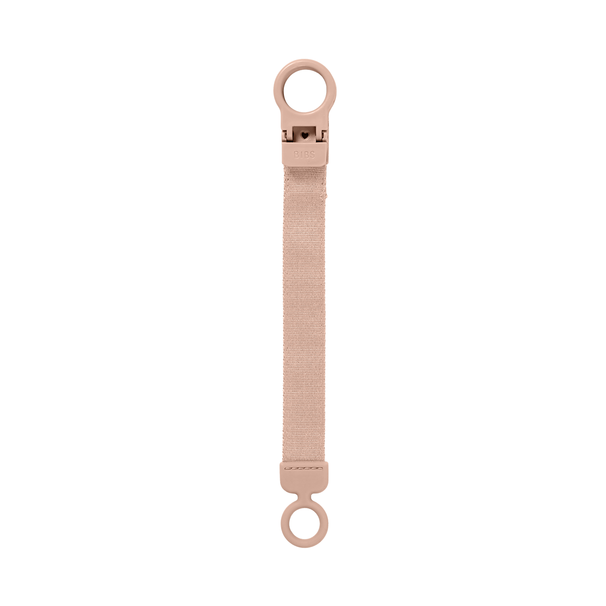 BIBS Pacifier Clip Loop- Blush