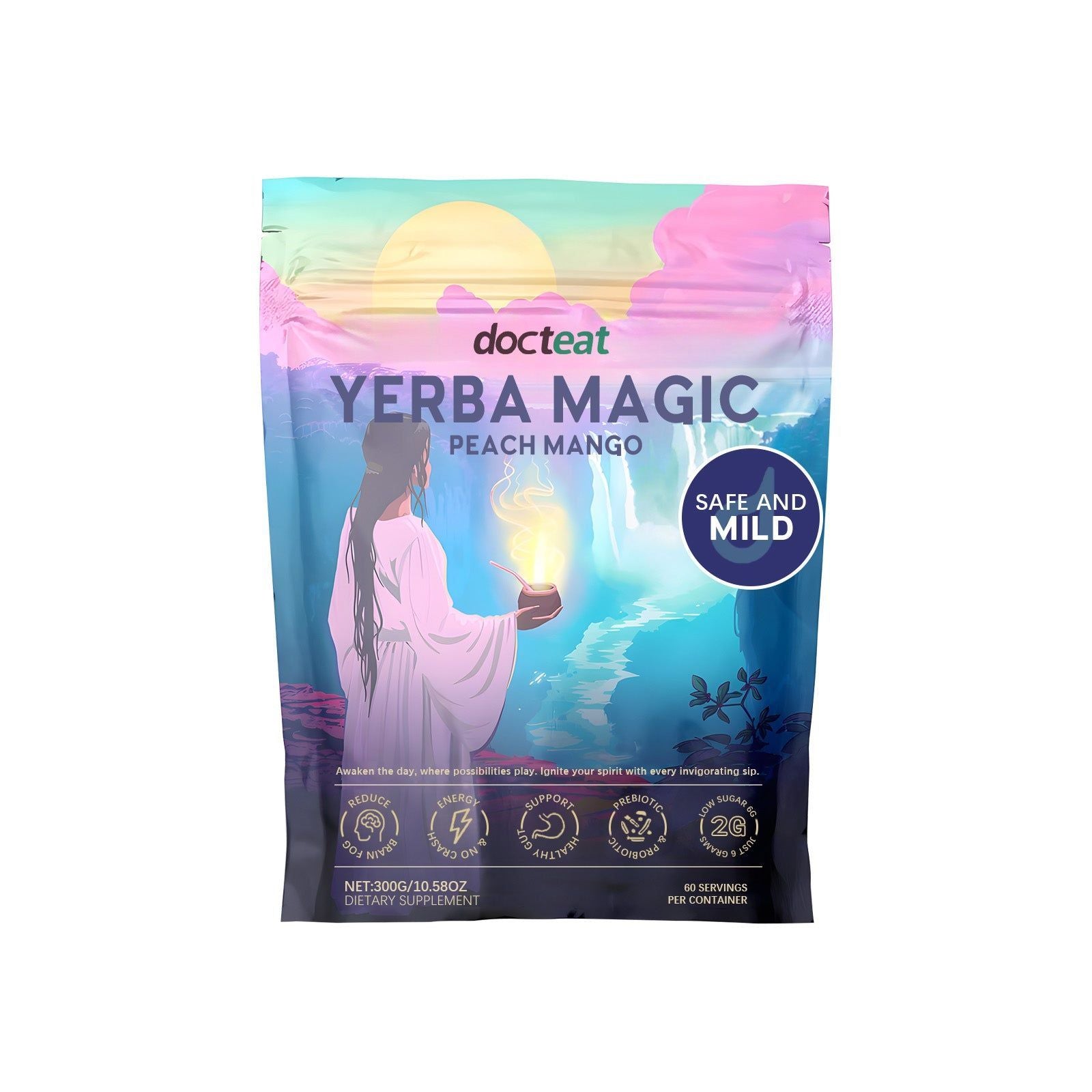 Boost Your Body Care with Yerba Mate, Energy & Digestive Support, Large Size ,300g