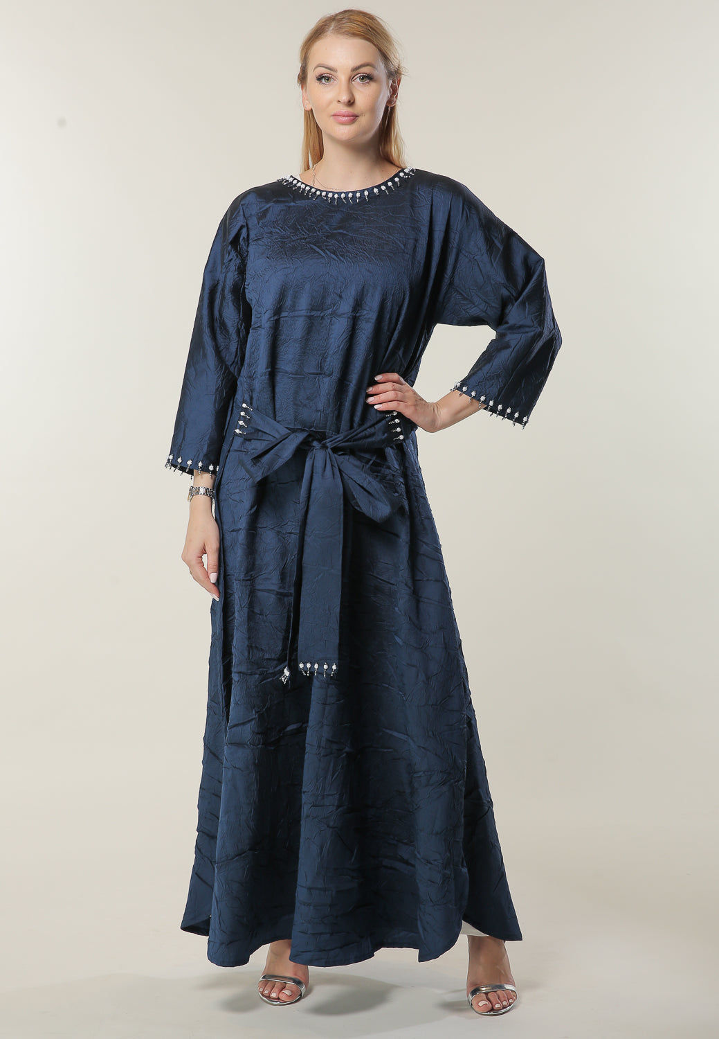 MOiSTREET Navy Kaftan