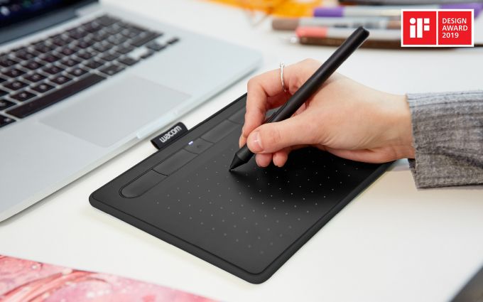 WACOM CTL-4100WLK-N Wacom Intuos S Bluetooth Black
