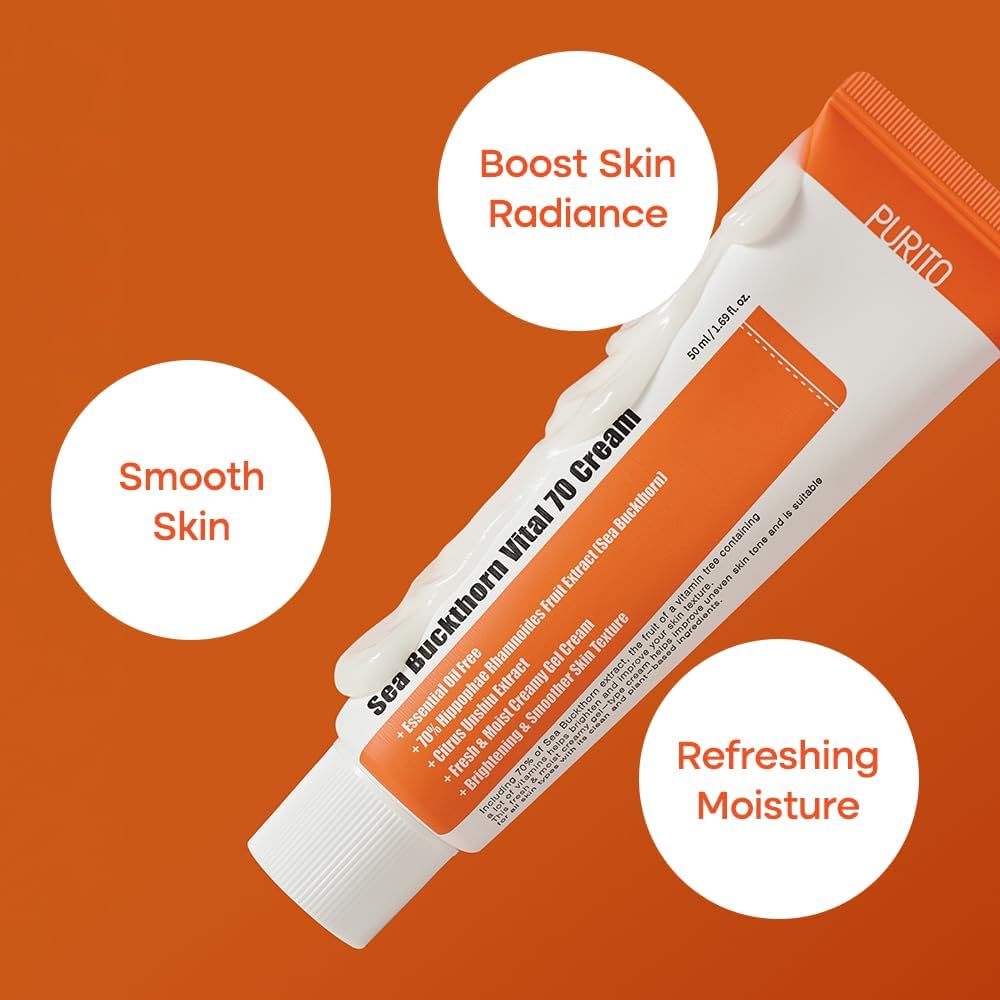 PURITO Sea Buckthorn Vital 70 Cream [50ml]