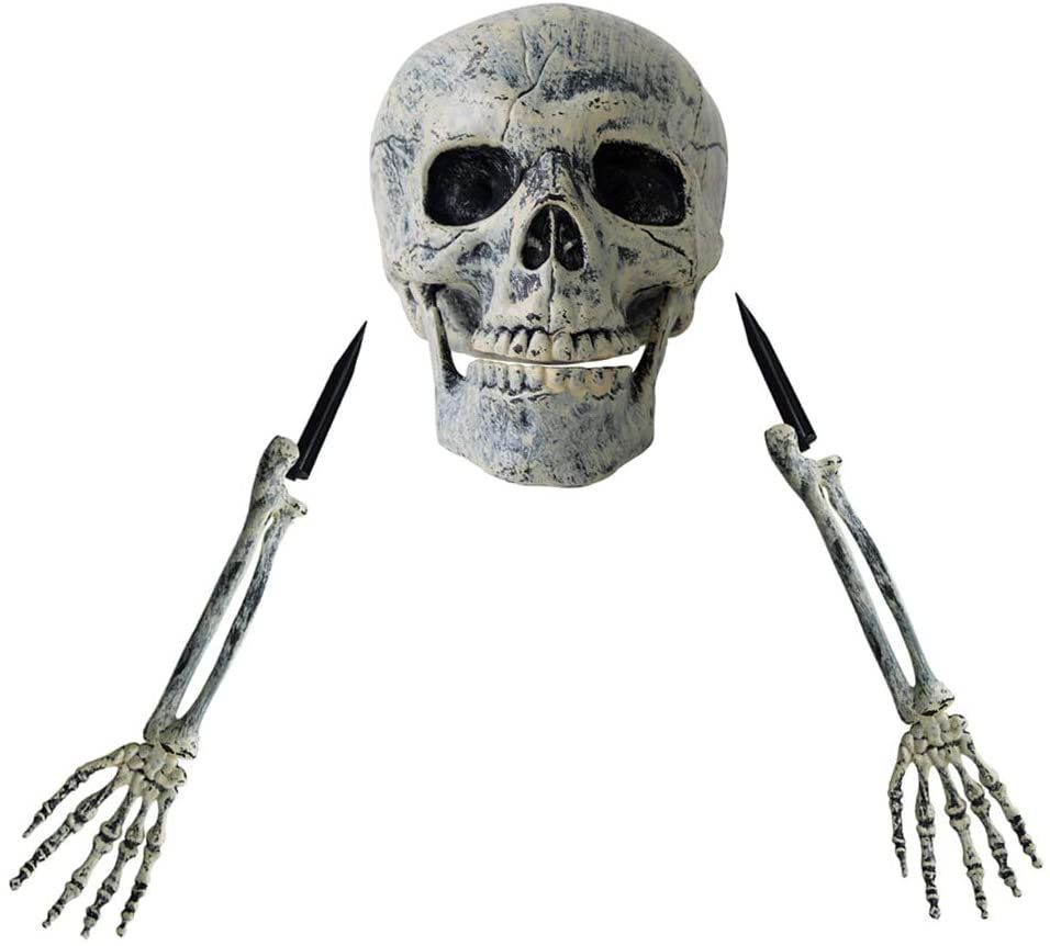 Realistic Skeleton Stakes Halloween Decorations For Garden Lawn Stakes Haunted House