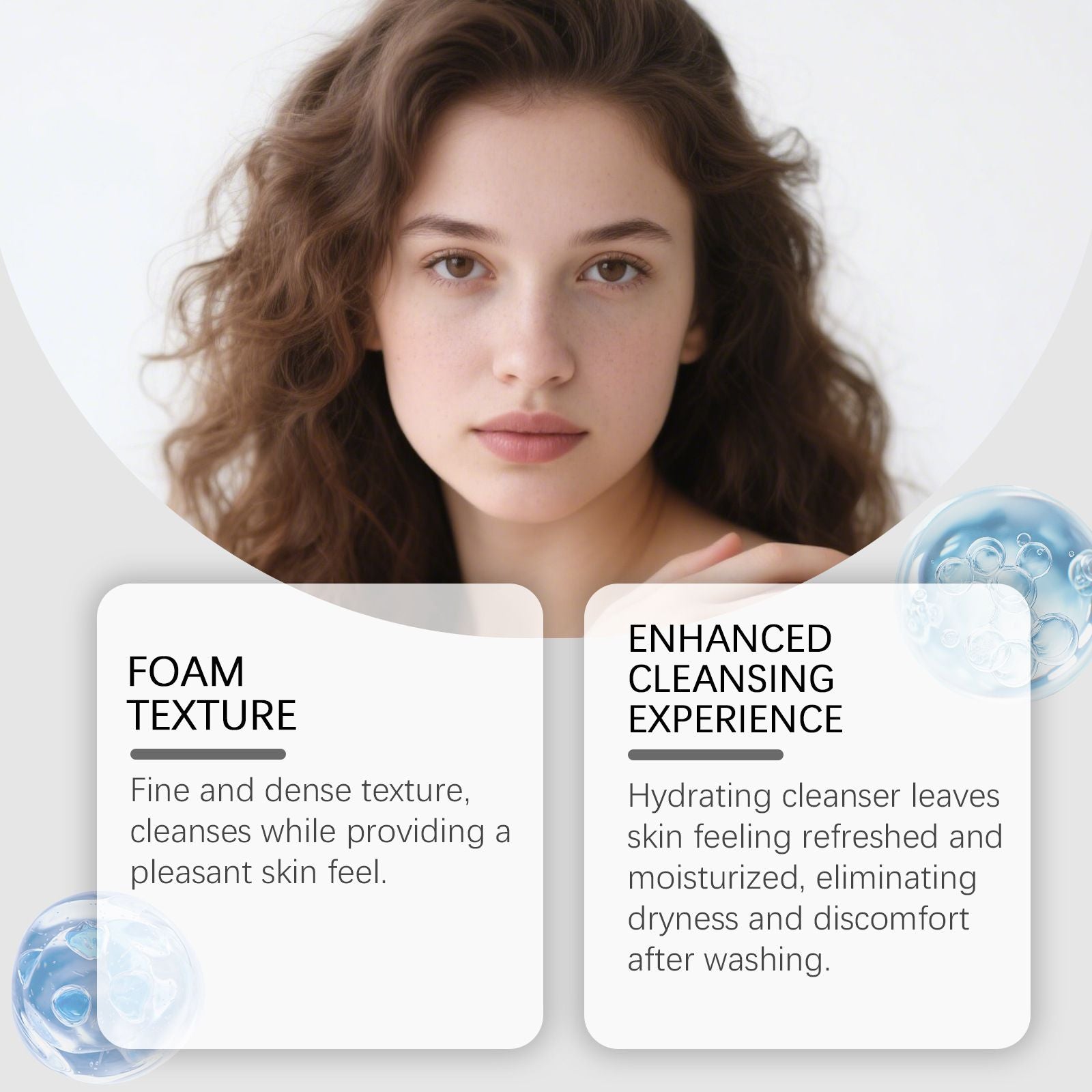 100ml Turmeric Foaming Cleanser with Oil Control and Deep Clean