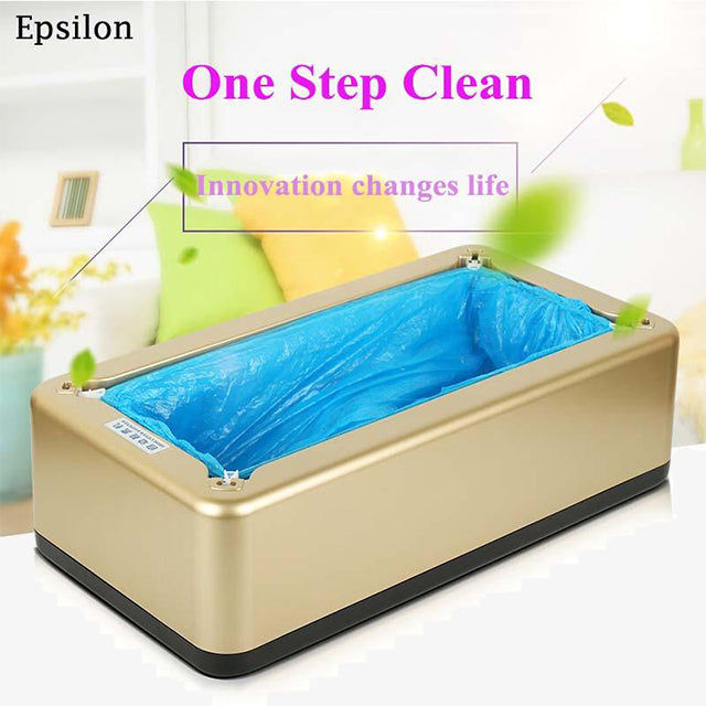 Automatic Shoe Cover Machine - Hands-Free Dispenser for Clean Shoes, Indoor & Outdoor Use