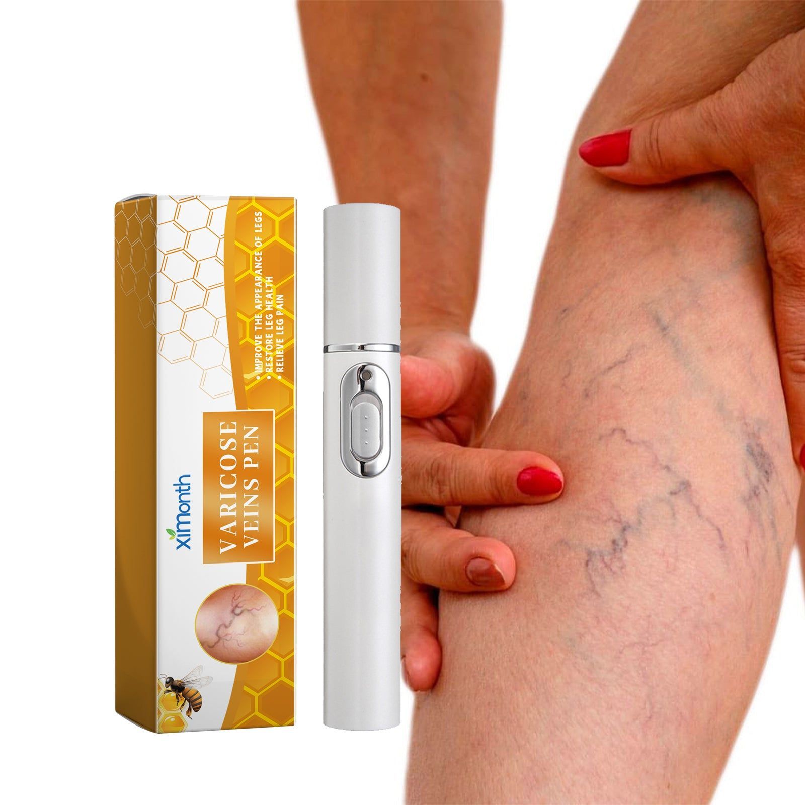 Leg Repair Pen, Pain Relief, Blood Circulation, Varicose Vein Treatment, Leg Massage, Health Recovery ,1pcs