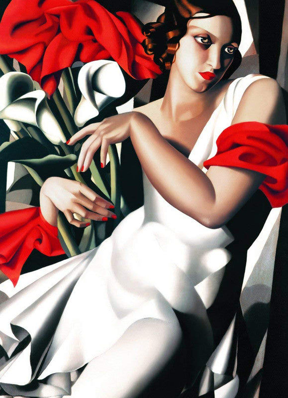 Portrait Of Ira  By Tamara De Lempicka 1000 Pieces Puzzle