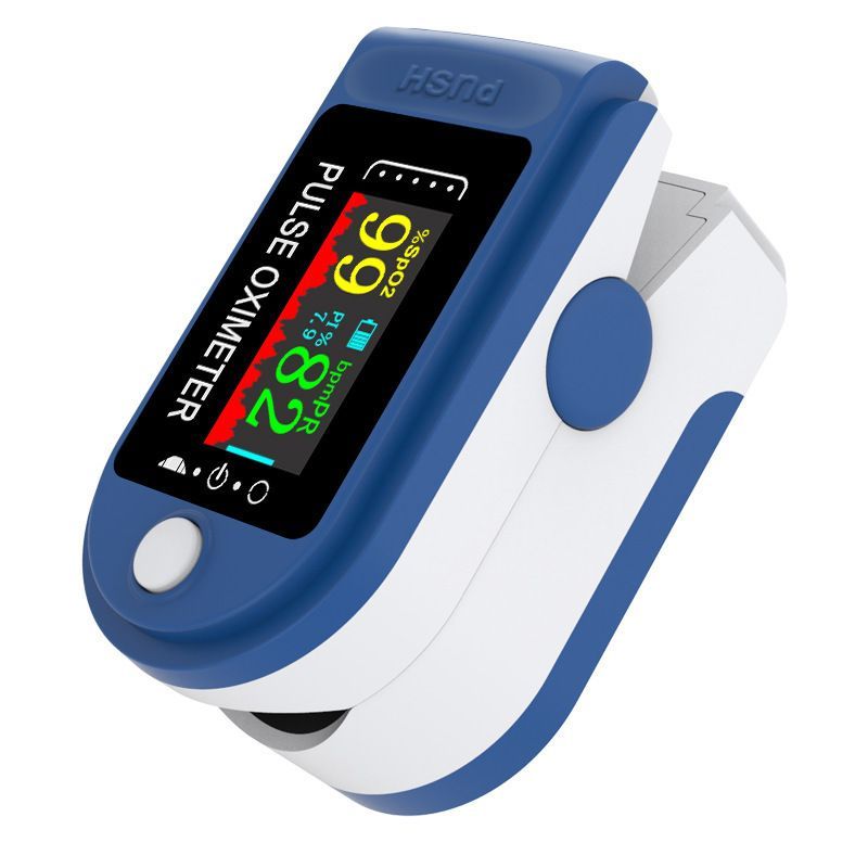 Pulse Oximeter Blood Oxygen Saturation Heart Rate SpO2 Monitor with Lanyard