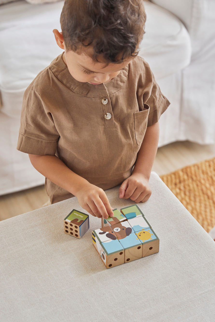 Animal Puzzle Cubes