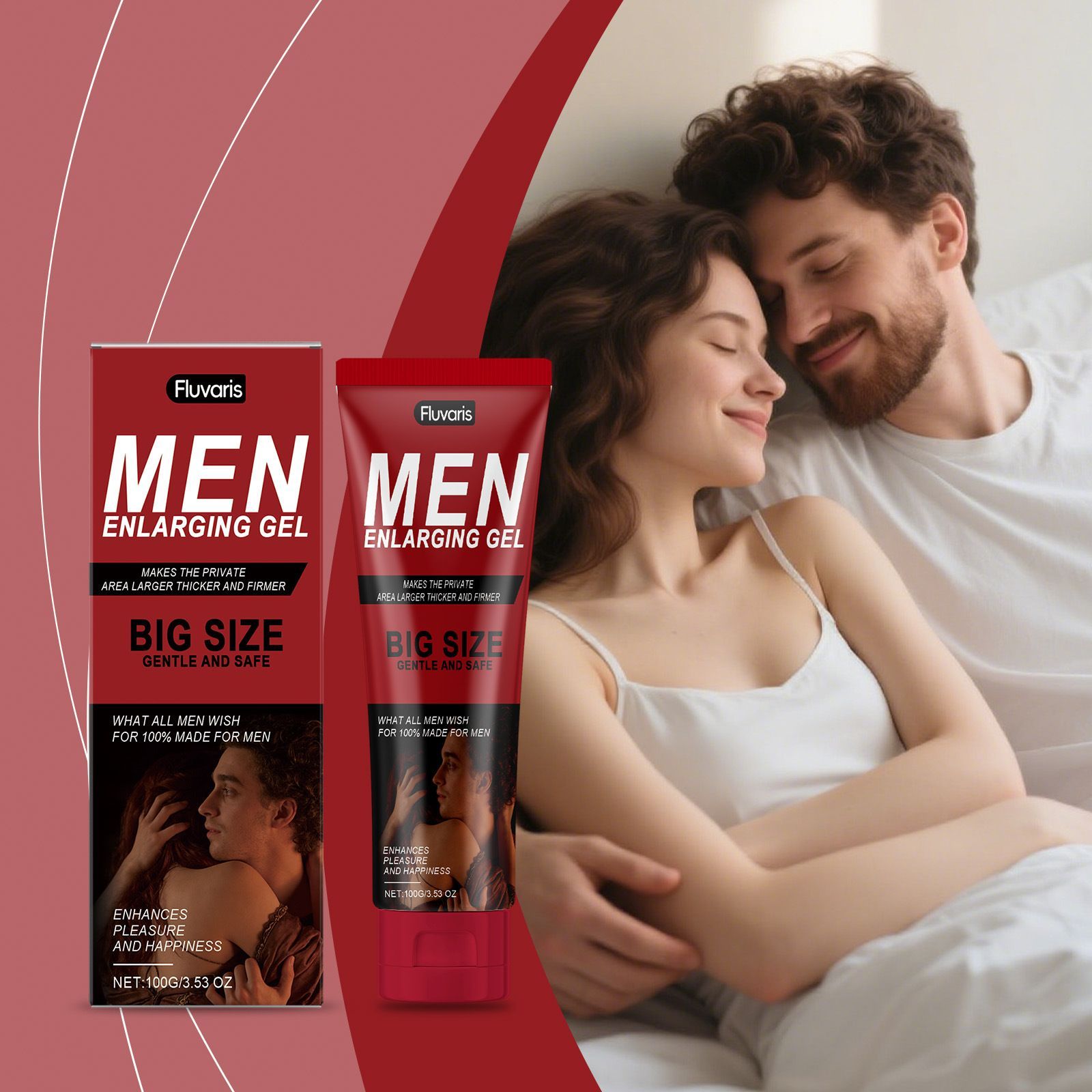 100g Mens Body Gel with Hydrating and Skin Care