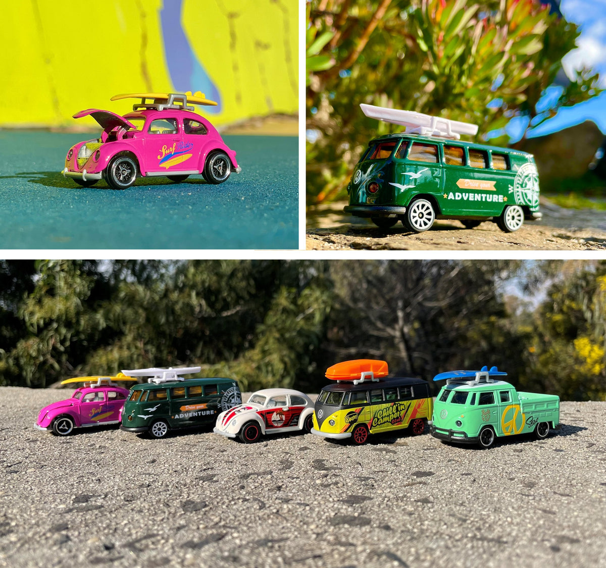 Majorette - VW the originals 5 pieces pack