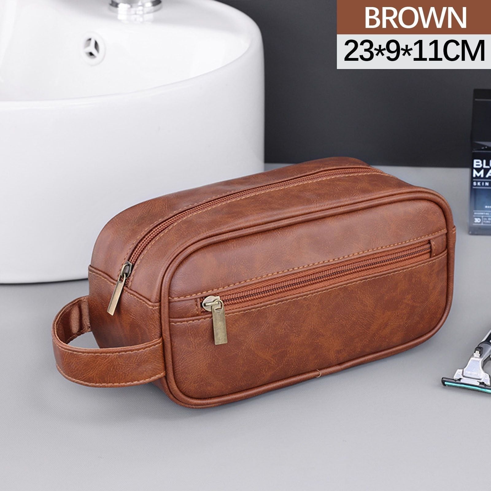 Business Travel Outdoor Men Toilet Bag Portable Handheld Makeup Bag Large Capacity Storage Bag